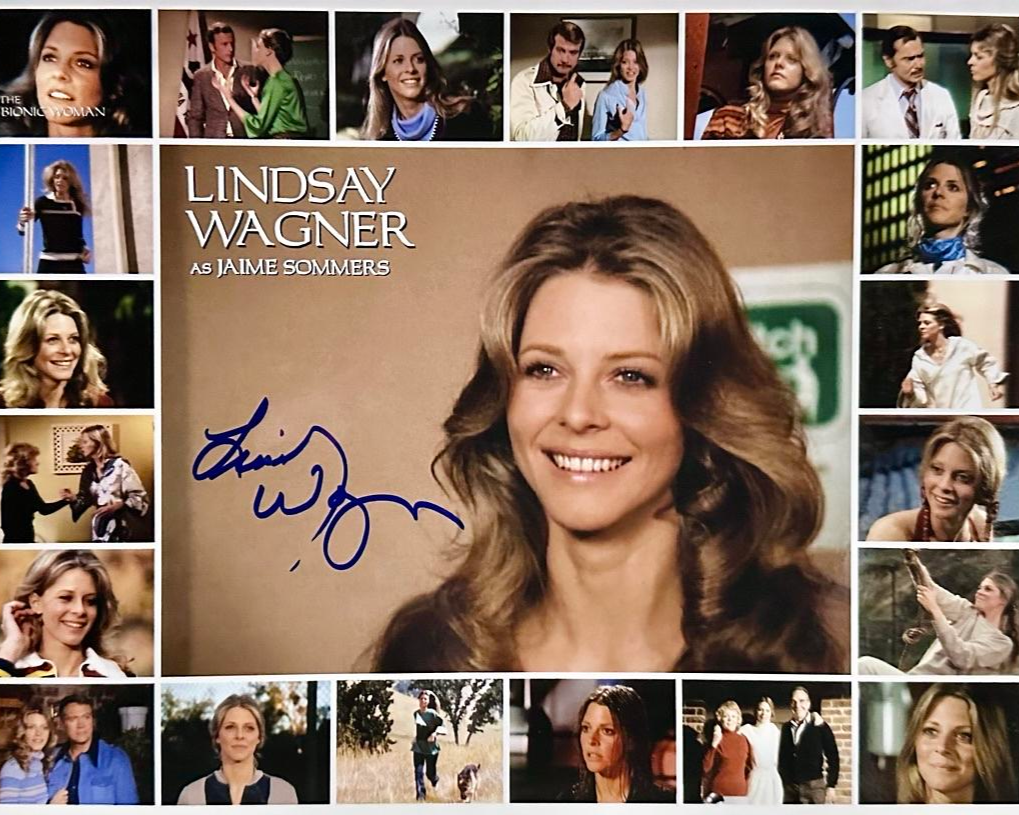 Lindsey Wagner Signed 8x10 Photo (The Bionic Woman) - JSA COA #01